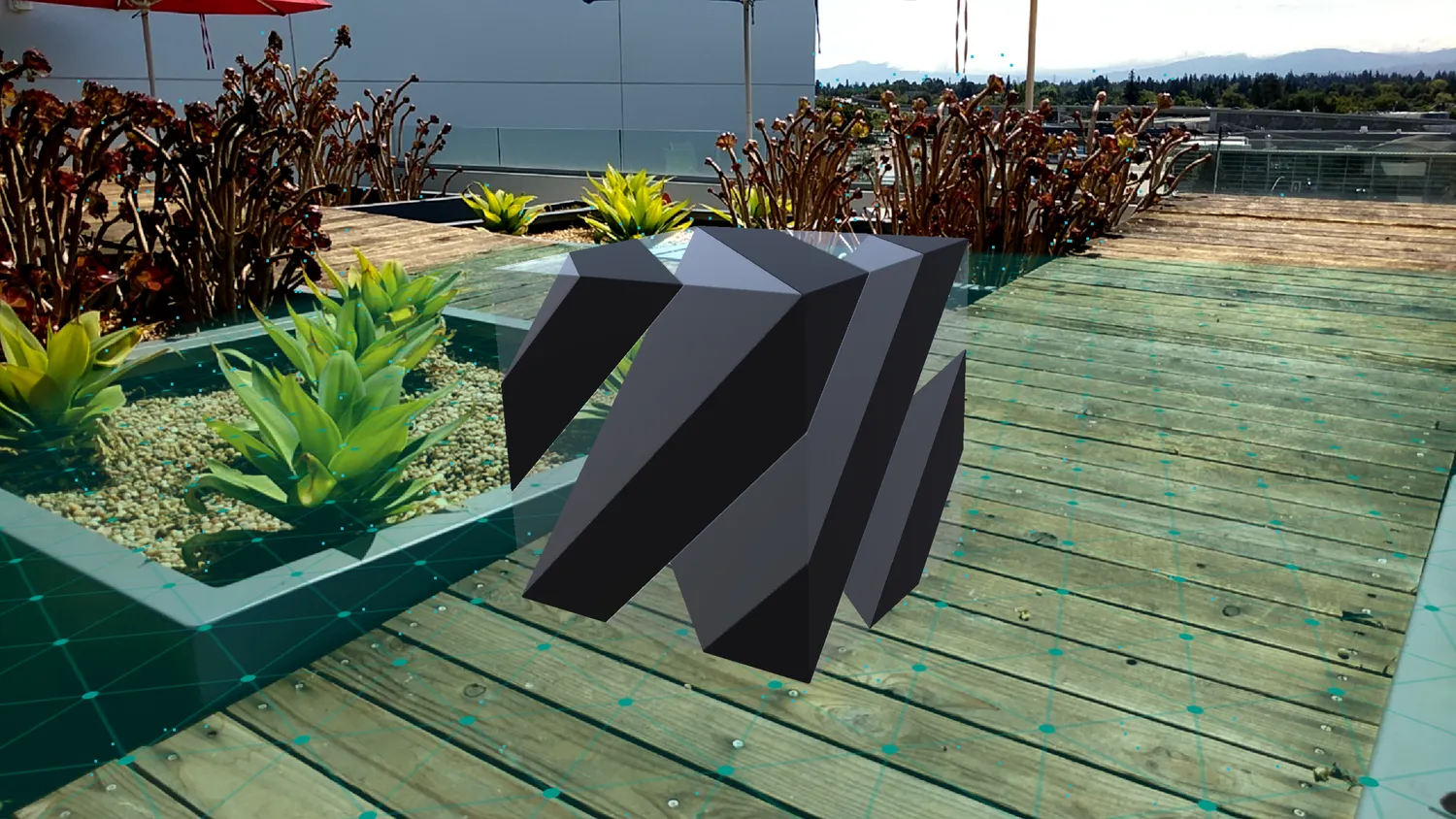 Modeling rendered on Pixel, using ARCore 