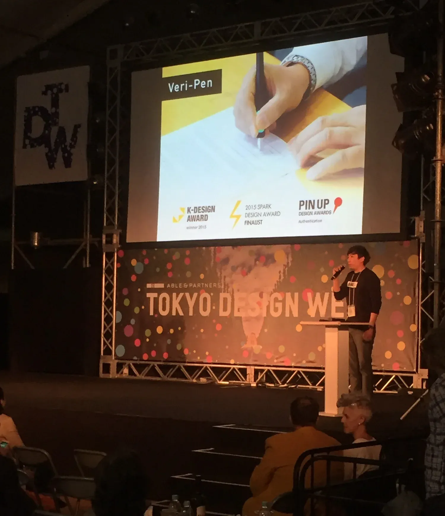 PechaKucha Talk at Tokyo Design Week main stage